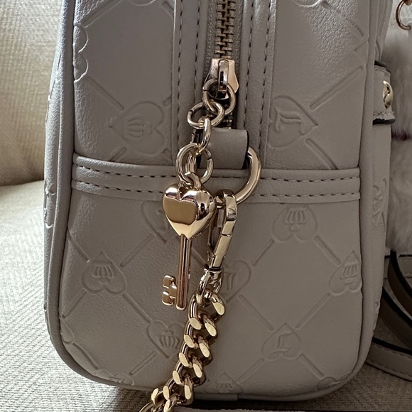 Juicy Couture Cream Satchel with Heart and Bear Charms - Picture 8 of 14